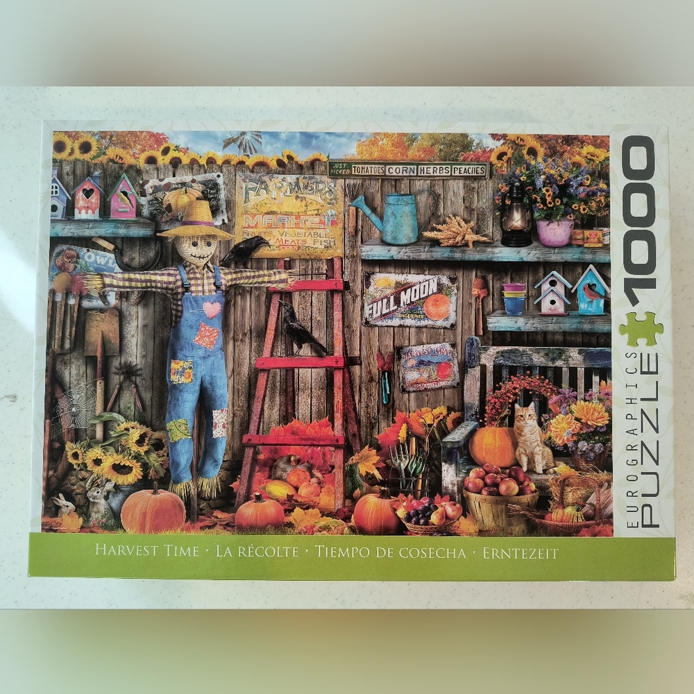 Harvest Time Eurographics 1000 Piece Puzzle